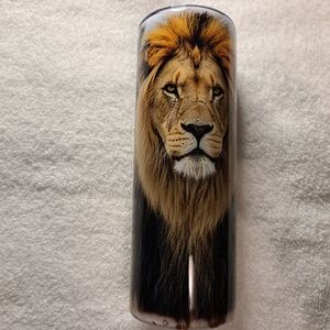 Lion Print Tumbler